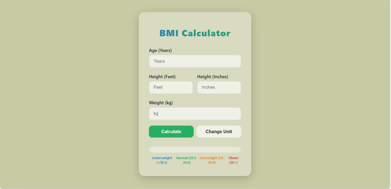 BMI Calculator
