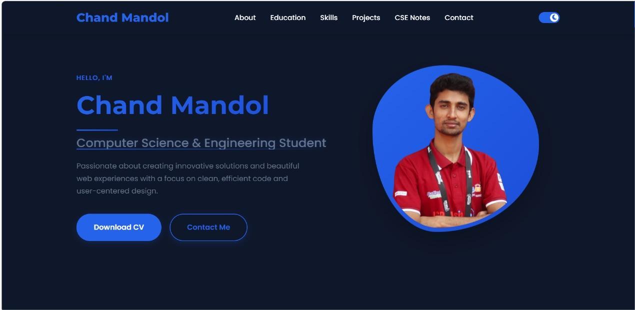 Personal Portfolio Website